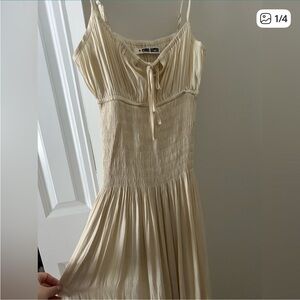 Ciao Lucia Ivory Midi Dress